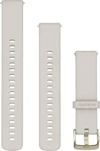 "Garmin" laikrodžio dirželis Venu 3S 18 mm, dramblio kaulo/aukso spalvos