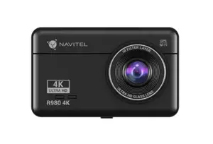 "Navitel R980 4K" prietaisų kamera su "Wi-Fi", GPS informatoriumi ir skaitmeniniu spidometru