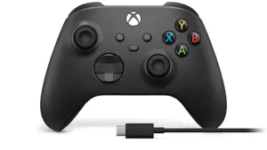 "Microsoft" "Xbox" belaidis valdiklis + USB-C laidas, žaidimų bloknotas, kompiuteris, "Xbox One", "…