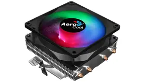 "Aerocool Air Frost 4", aušintuvas, 9 cm, 1800 aps/min, 25,7 dB, 45,6 cfm, juodas