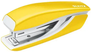 "Leitz NeXXt WOW Mini", 10 lapų, geltonos spalvos, metalas, plastikas, 80 g/m², 3,5 cm, viršus