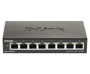 D-Link DGS-1100-08V2, valdomas, L2, Gigabit Ethernet (10/100/1000)