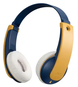 JVC HA-KD10W belaidės ausinės su "Bluetooth" juosta mėlyna, geltona