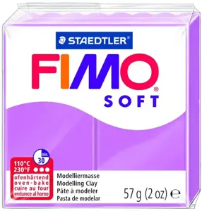 Modelinas FIMO SOFT, 57 g, levandų violetinė sp.