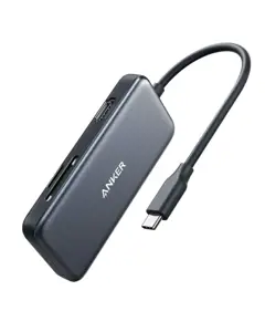 "Anker" A83340A1, USB 3.2 Gen 1 (3.1 Gen 1) Type-C, HDMI, USB 3.2 Gen 1 (3.1 Gen 1) Type-A, MicroSD…