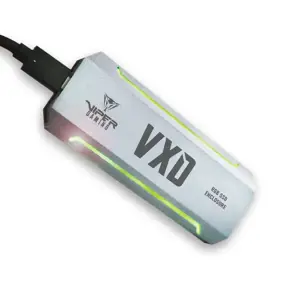 PATRIOT VXD USB3.2 M.2 NVMe 1.3 SSD korpusas iki 2 TB, aliuminis RGB