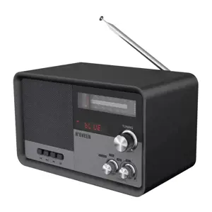 Nešiojamasis radijo imtuvas N'oveen PR950 Black