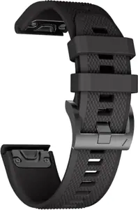 "Tech-Protect" laikrodžio dirželis "Garmin Fenix 3/5X/3HR/5X Plus/6X/6X Pro", juodas