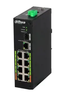 Dahua Technology DH-LR2110-8ET-120, valdomas, L2, Fast Ethernet (10/100), maitinimas per Ethernet (…