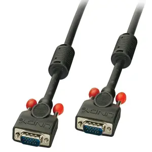 "Lindy" VGA kabelis M/M, juodas 10 m, 10 m, VGA (D-Sub), VGA (D-Sub), vyriškas, vyriškas, juodas