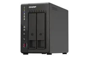 QNAP TS-253E, NAS, bokštas, "Intel® Celeron®", J6412, juodas