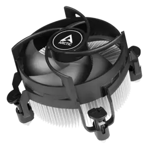 ARCTIC Alpine 17 CO, Air cooler, 9.2 cm, 250 RPM, 2700 RPM, 0.3 sone, Black, Silver