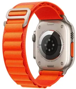 "Tech-Protect" laikrodžio dirželis "Nylon Pro Apple Watch" 42/44/45/49 mm, oranžinis
