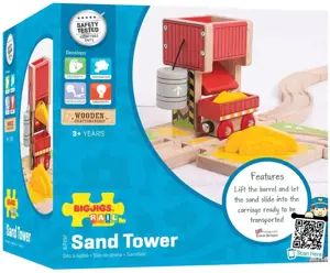 Bigjigs smėlio bokštas