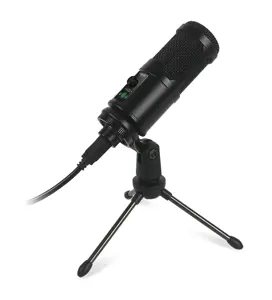 "Varr Gaming" USB mikrofonas, trikojo stovas Y iškyšų filtro rinkinys, mikrofono jautrumas 25m V/Pa…