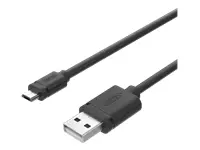 UNITEK Y-C454GBK Unitek USB kabelis USB 2.0-mikro USB M/M, 0,5 m Y-C454GBK