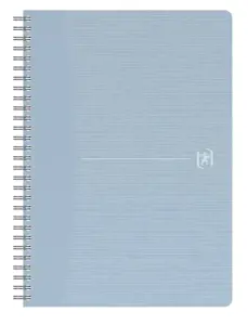 Perdirbtas sąsiuvinis su spirale OXFORD Rec’Up, A5, 90 lapų, 90 gsm, linijomis