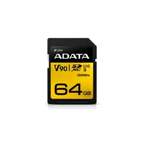 ADATA SDXC 64GB UHS-II U3 CLASS10 COLOR BOX