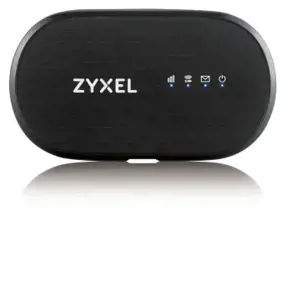 Zyxel WAH7601, "Wi-Fi 4" (802.11n), vieno dažnių diapazono (2,4 GHz), 3G, 4G, juodas, nešiojamasis …
