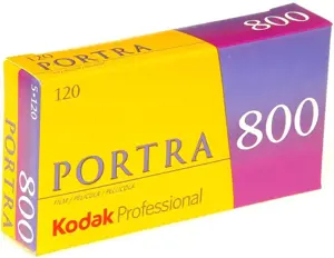 Kodak kino juosta Portra 800-120×5
