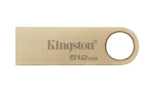 Kingston Technology DataTraveler 512GB 220MB/s Metal USB 3.2 Gen 1 SE9 G3, 512 GB, USB Type-A, 3.2 …
