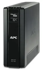 APC energiją taupantis rezervinis maitinimo šaltinis "Back-UPS Pro 1500" - 230 V - "Schuko