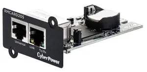 CYBERPOWER RMCARD205 Tinklo kortelė SNMP SLOT - suderinama su OR ir PR serijomis, dvi jungtys: tink…