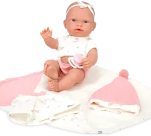 Arias kūdikėlis su priedais, 26 cm