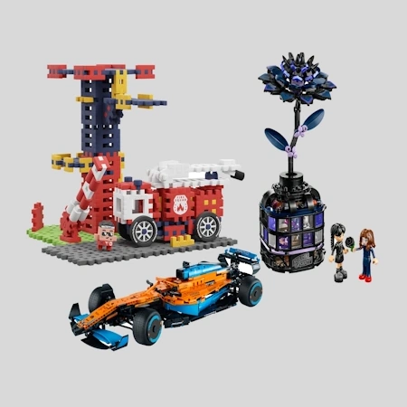 LEGO ir konstruktoriai.