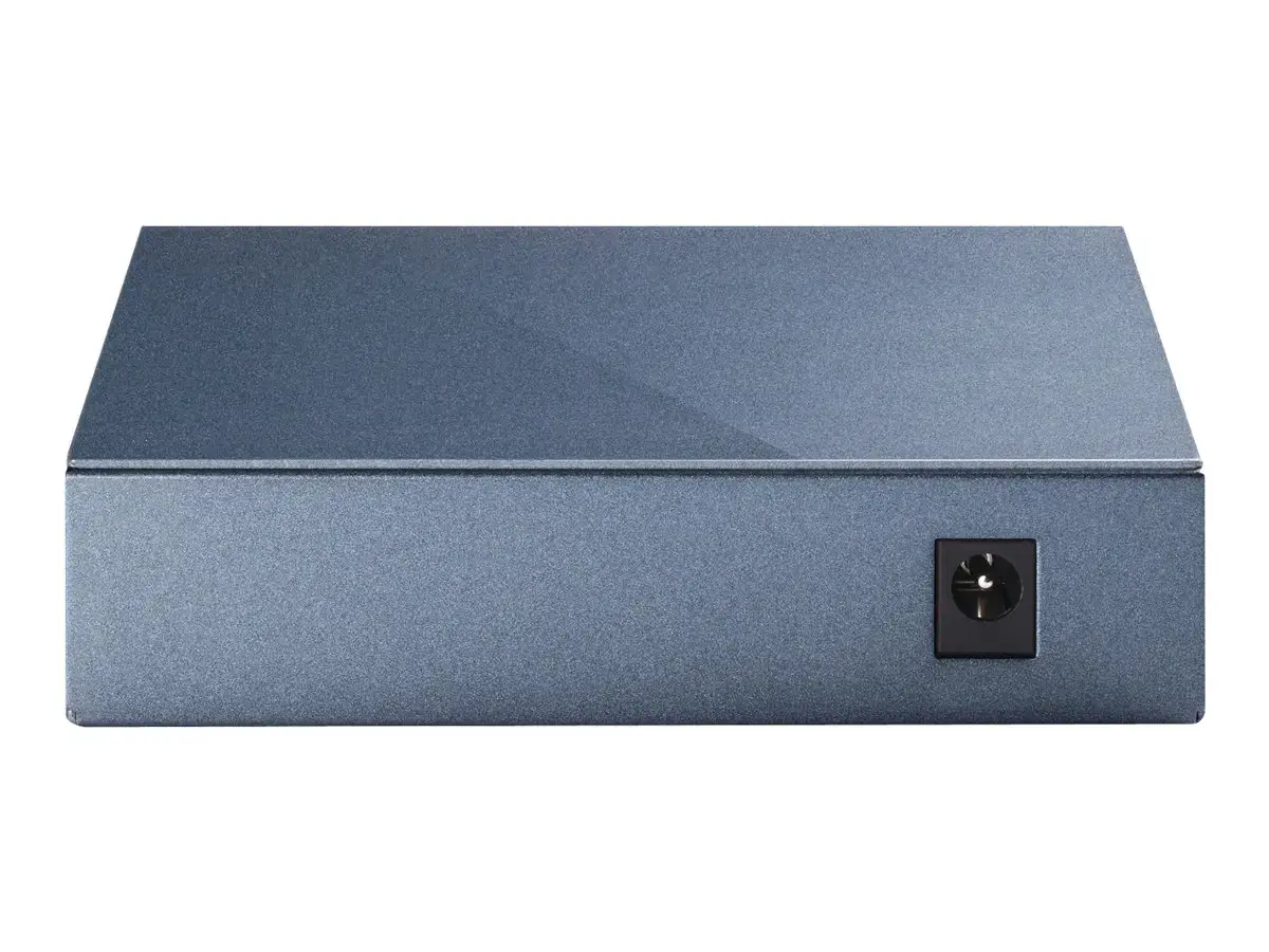 TP-LINK 5 prievadų metalinis gigabitinis komutatorius 5 10/100/1000M RJ45 prievadai palaiko GMP Snooping IEEE 802.1p QoS Plug and Play metalinis korpusas