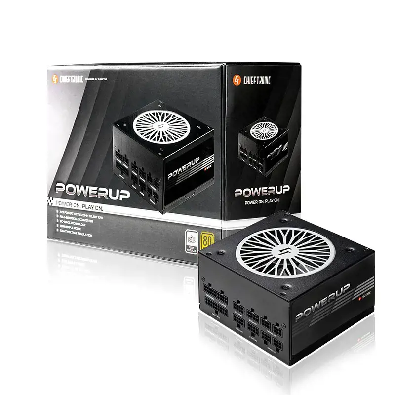 Maitinimo blokas CHIEFTEC GPX-850FC, 850 W, 80 PLUS Gold