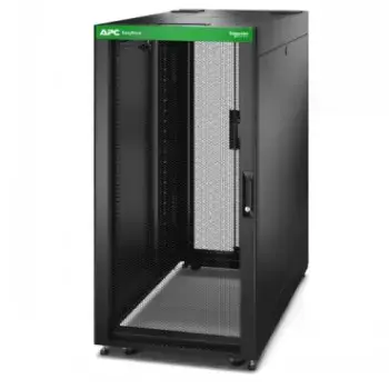 APC Easy Rack, Freestanding rack, 24U, 1199.75 kg, Key lock, Adjustable feet, Castor wheels