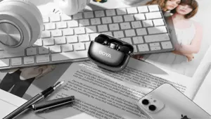 Boya wireless microphone mini 2-02 USB-C, lunar silver