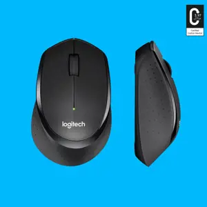 LOGITECH M330 Silent Plus Black - 2,4 GHz - EMEA