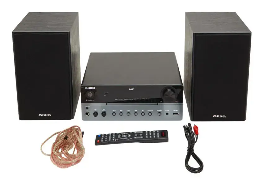 Aiwa MSBTU-700DAB home audio system Home audio micro system 25 W Arctic blue, Black