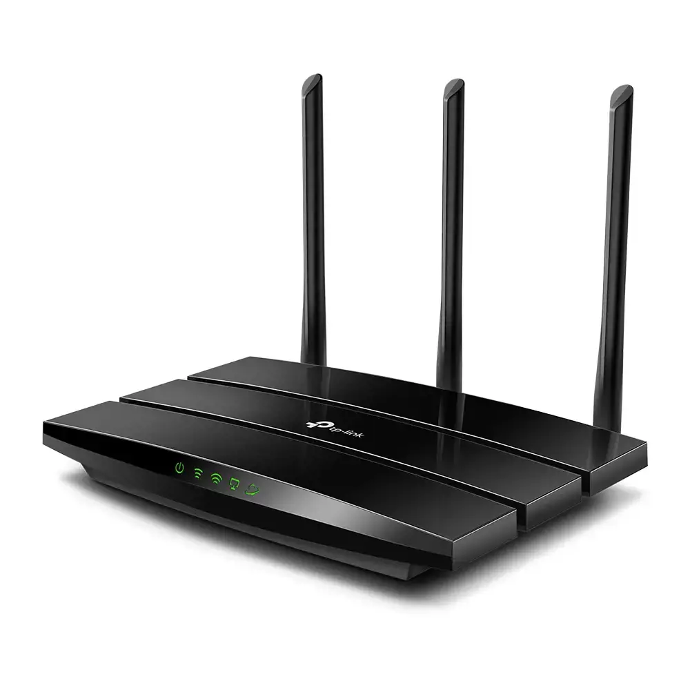 TP-Link Archer A8, "Wi-Fi 5" (802.11ac), dviejų dažnių (2,4 GHz / 5 GHz), Ethernet LAN, juodas, nešiojamasis maršrutizatorius