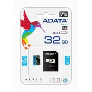 ADATA 32GB Micro SDHC V10 85MB/s + adapteris