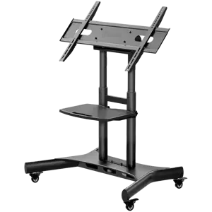 ONKRON Tilting Mobile TV Stand for 50'' – 83 Inch LCD LED OLED TV Screens & Touch Panels Rolling TV…