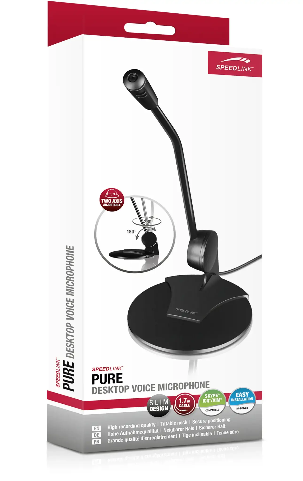 "Speedlink" mikrofonas "Pure" (SL-8702-BK)