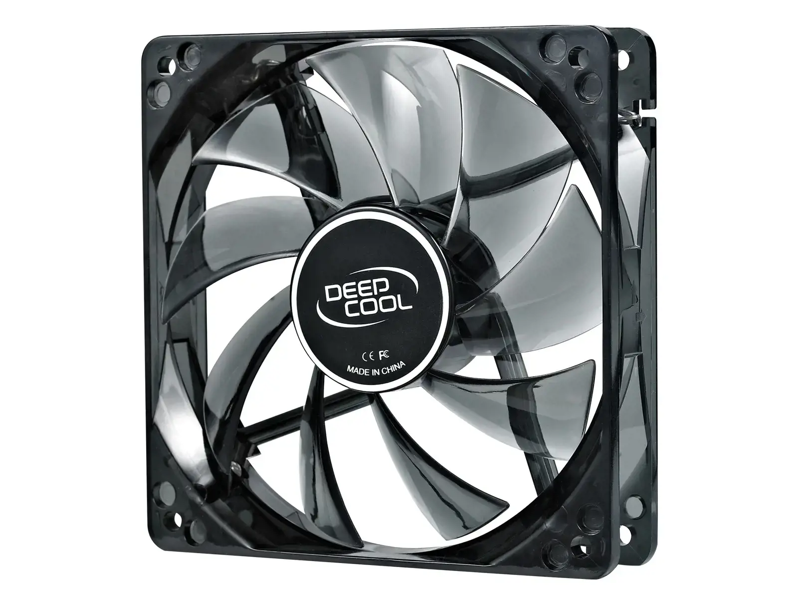 "DeepCool Wind Blade 120 B", ventiliatorius, 12 cm, 3100 aps/min, 26 dB, 65,16 cfm, juodas