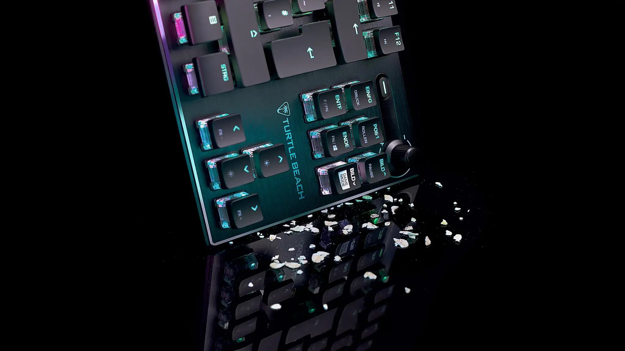 Turtle Beach keyboard Vulcan TKL Aimo US