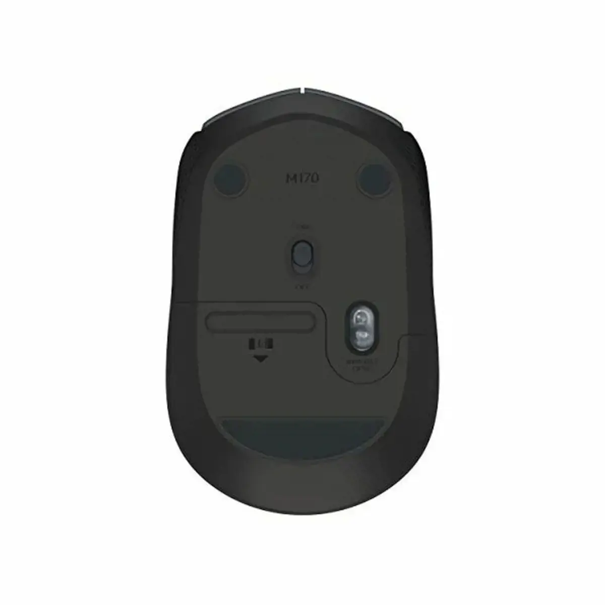 LOGITECH M171 belaidė pelė RED