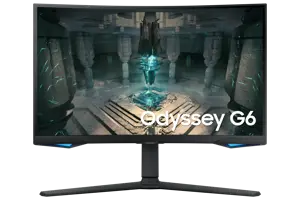 "Samsung Odyssey LS27BG650EU", 68,6 cm (27"), 2560 x 1440 taškų, Quad HD, LCD, 1 ms, juodas
