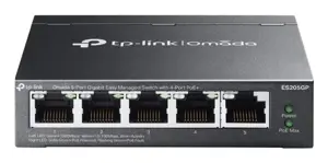 Switch TP-LINK OMADA TP-LINK OMADA ES205GP PoE ports 4 ES205GP