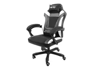 NATEC Fury žaidimų kėdė Avenger M+ juoda-balta