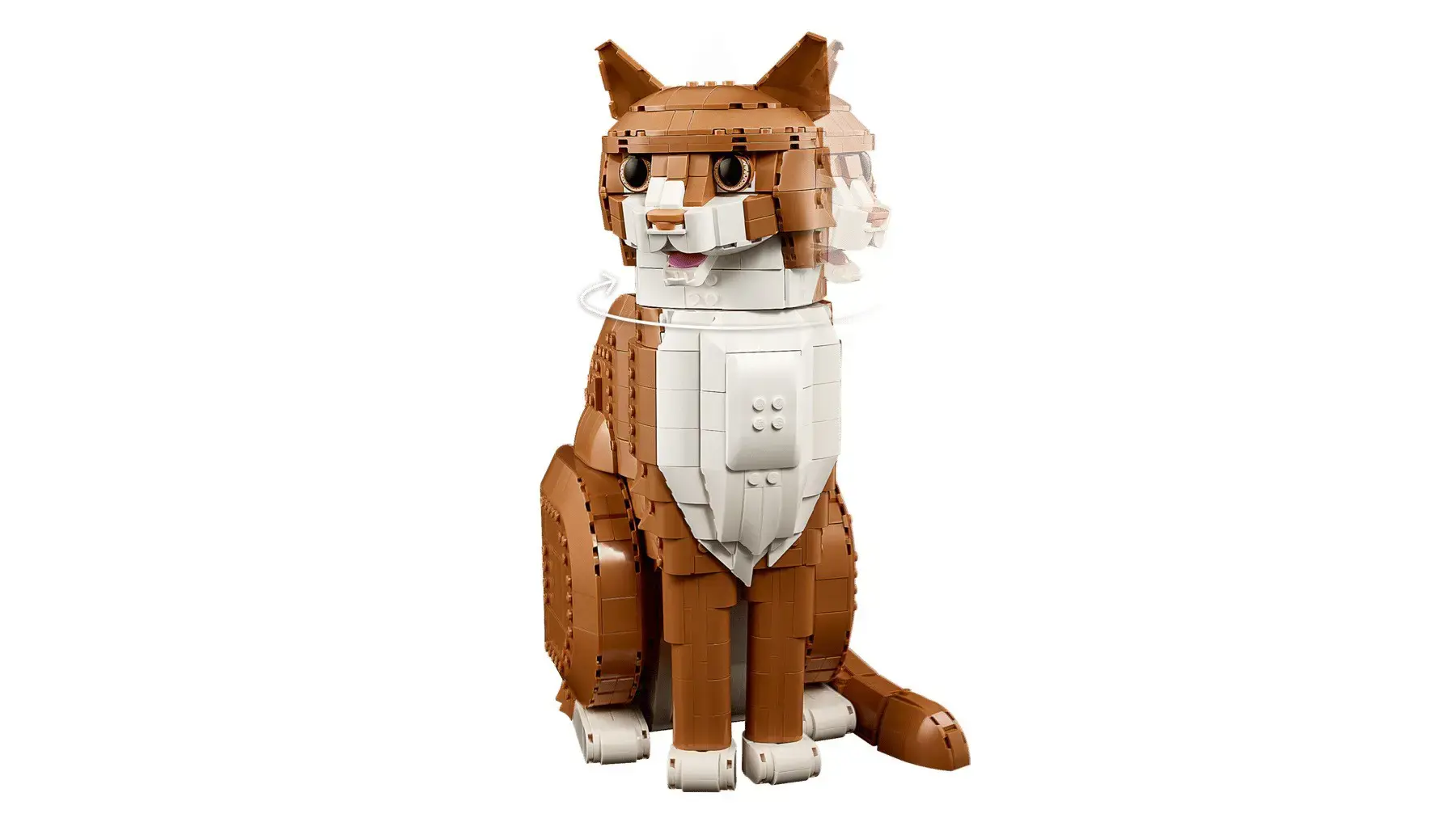 LEGO IDEAS 21376 Orange Cat