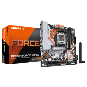 Mainboard GIGABYTE AMD B850 SAM5 Micro-ATX Memory DDR5 Memory slots 2 B850MFORCEWF6E