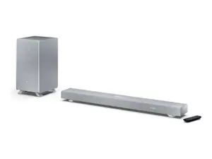 Sharp | 3.1.2 Dolby Atmos/DTS:X Soundbar with Wireless Subwoofer | HT-SBW53121(SL) | Bluetooth