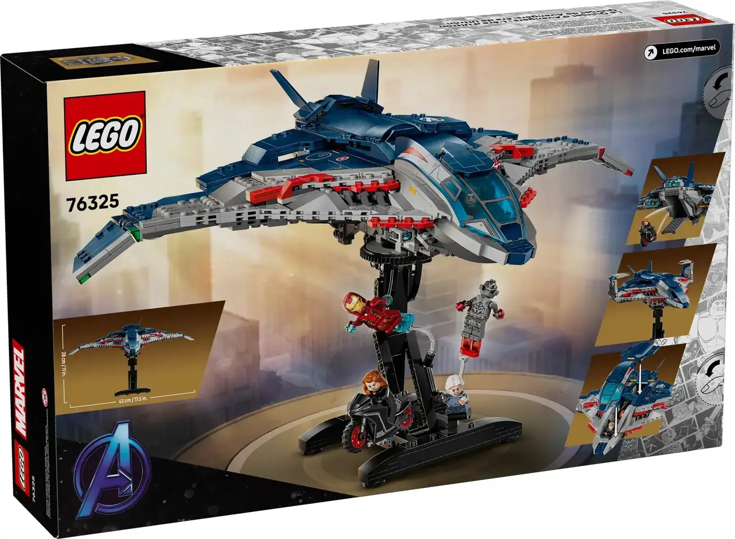 LEGO MARVEL 76325 Avengers: Age of Ultron Quinjet - Quinjet
