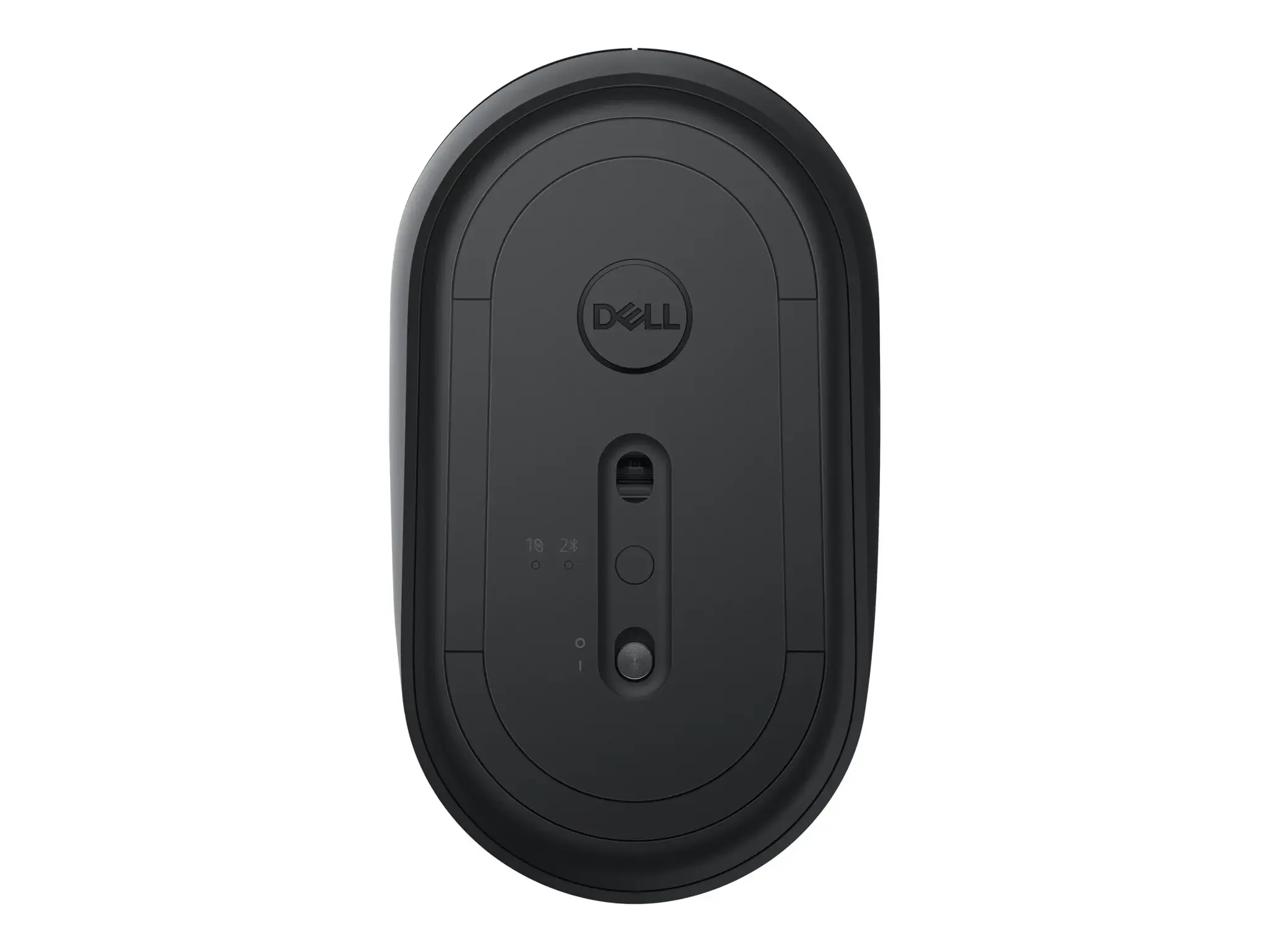 DELL mobilioji belaidė pelė - MS3320W - juoda, dvipusė, optinė, RF belaidis ryšys + "Bluetooth", 1600 DPI, juoda